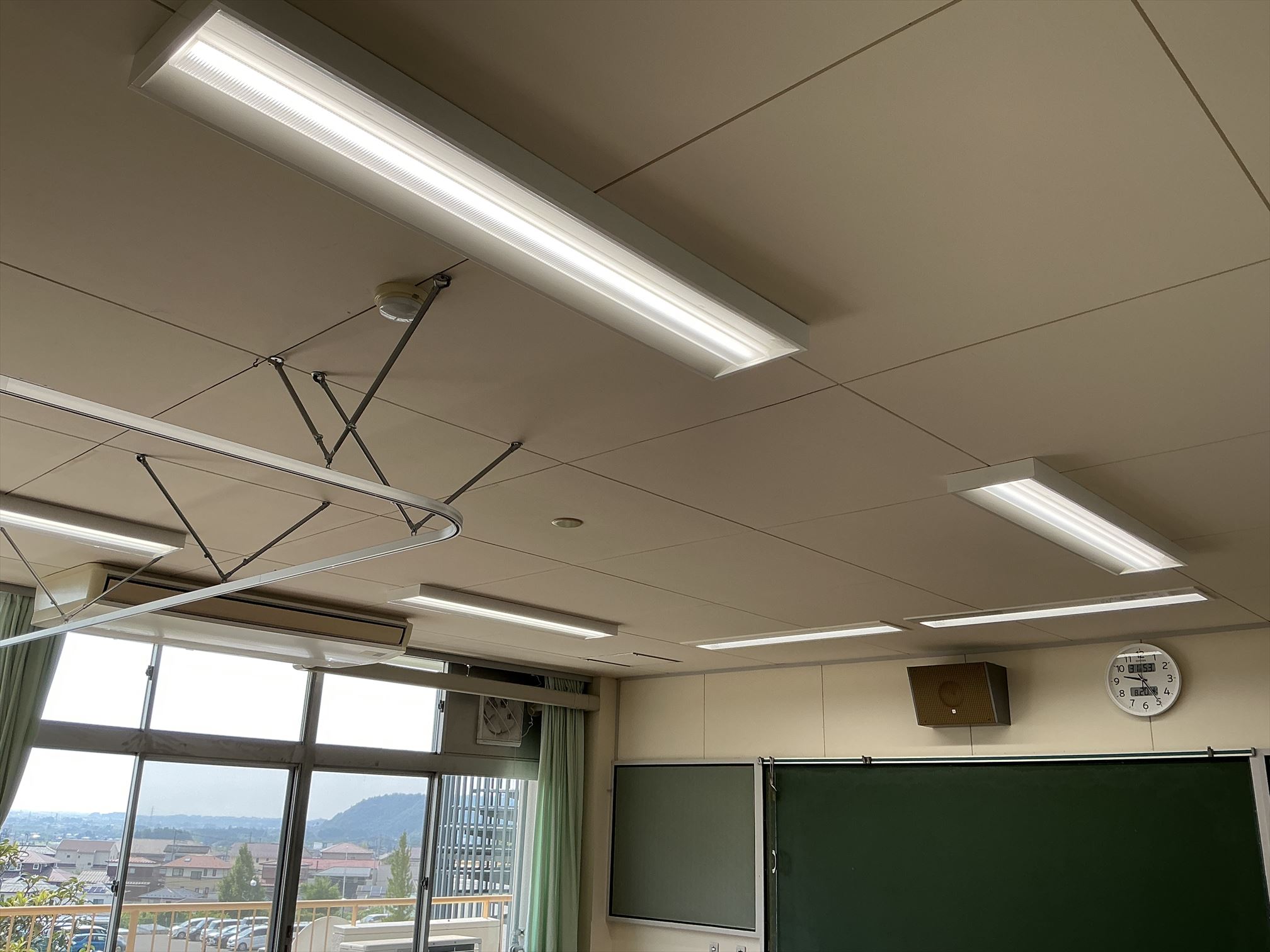 西多賀支援学校照明設備改修工事